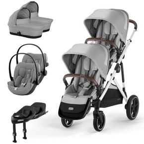 Pack Gazelle S + Assento Extra Gazelle S + Cloud G3 (x2) + Base G3 (x2) + Alcofa Gazelle S (x2)