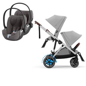 Pack e-Gazelle S + Assento Extra Gazelle S + Cloud T i-Size (2x)