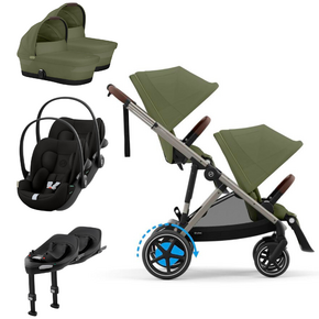 Pack E-Gazelle S + Assento Extra Gazelle S + Cloud G3 (x2) + Alcofa Gazelle S (x2)