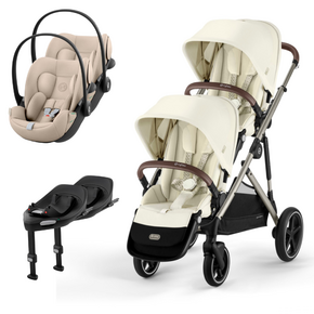 Pack Gazelle S + Assento Extra Gazelle S + Cloud G3 (x2) + Base G3 (x2)
