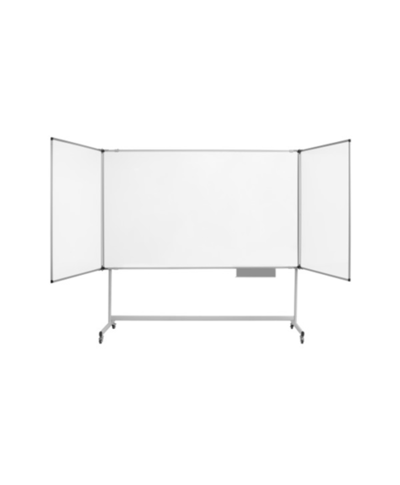 Quadro branco maya trio com estrutura - Aço Lacado