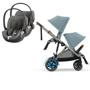 Pack e-Gazelle S + Assento Extra Gazelle S + Cloud T i-Size (2x)