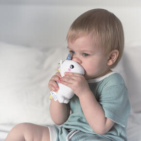 Mini Peluche Luminoso Pabobo - Unicórnio