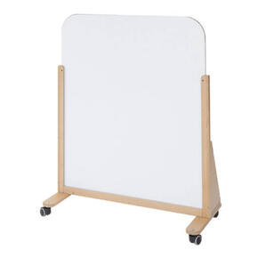 Quadro branco móvel magnético de dupla face