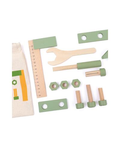 Ferramentas De Madeira Com Bolsa