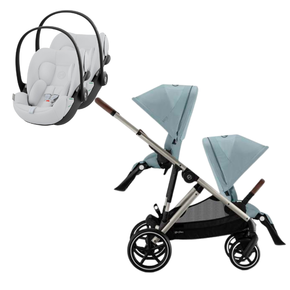 Pack Gazelle S + Assento Extra Gazelle S + Cloud G i-Size (x2) 