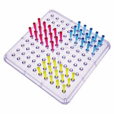 Raios de luz em mosaico