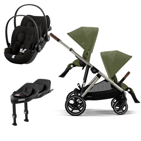 Pack Gazelle S + Assento Extra Gazelle S + Cloud G3 (x2) + Base G3 (x2)