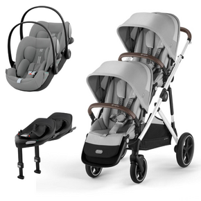 Pack Gazelle S + Assento Extra Gazelle S + Cloud G3 (x2) + Base G3 (x2)