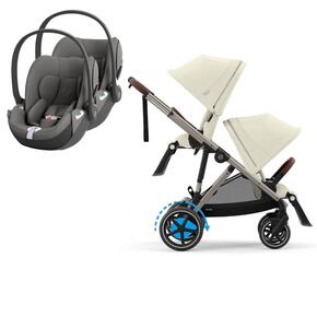 Pack e-Gazelle S + Assento Extra Gazelle S + Cloud T i-Size (2x)