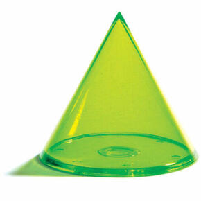Formas geométricas cubos transparentes