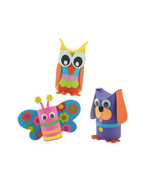 Faça animais de papel 3D