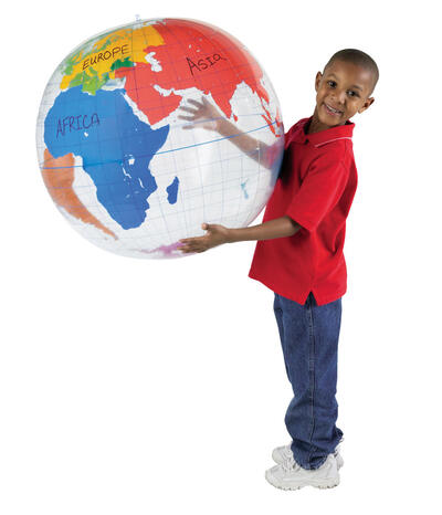 Globo Terrestre Inflável 