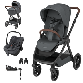 Pack Oxford + (carrinho + alcofa) + Pebble Slide Pro + Adaptadores = Oferta FamilyFix Slide Pro
