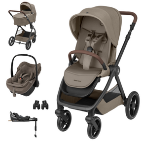 Pack Oxford + (carrinho + alcofa) + Pebble Slide Pro + Adaptadores = Oferta FamilyFix Slide Pro