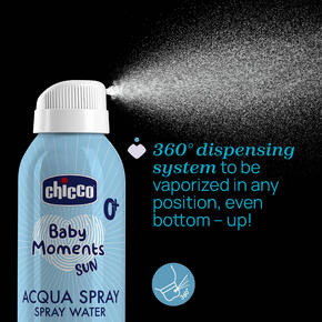 Spray de água refrescante
