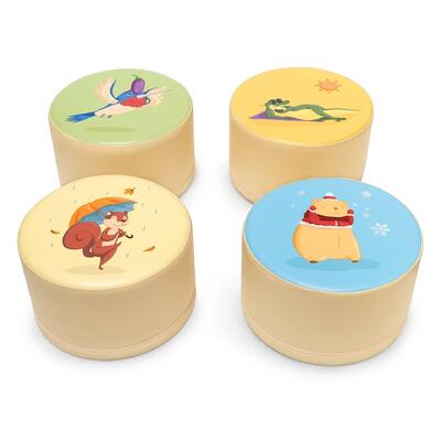 Conjunto Banquinhos Estações do Ano