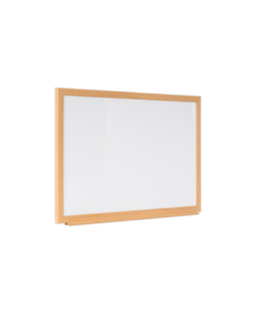 Quadro branco de cerâmica earth prime quadro de carvalho