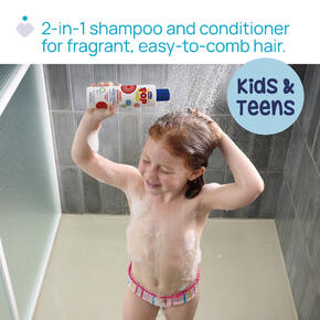 Shampoo e Condicionador 2 em 1 Morango 