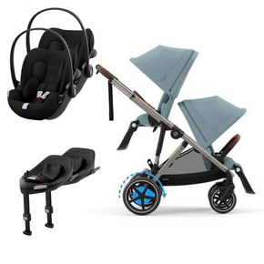 Pack E-Gazelle S + Assento Extra Gazelle S + Cloud G3 (x2) + Base G3 (x2)