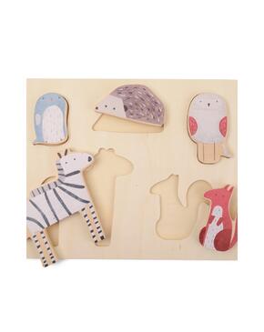 Puzzle de Madeira / Renda de Madeira Animal