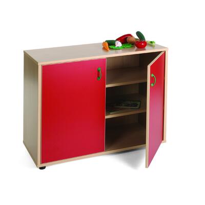 Móvel Baixo com Portas e Estantes