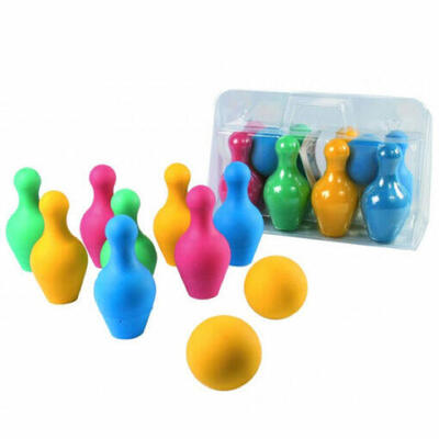 Jogo de boliche de espuma