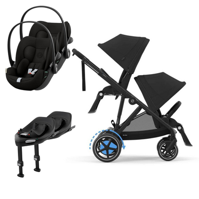 Pack E-Gazelle S + Assento Extra Gazelle S + Cloud G3 (x2) + Base G3 (x2)