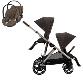 Pack Gazelle S + Assento Extra Gazelle S + Cloud T i-Size (x2) 