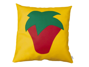 Cojín Cuadrado De Fresa