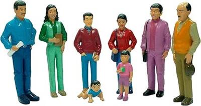 Figuras de família latino-americana- 8 un