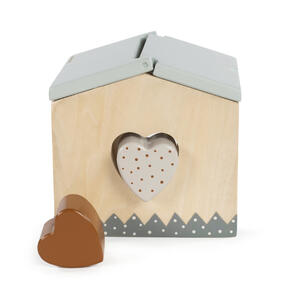 Casa de atividades de madeira Poppy