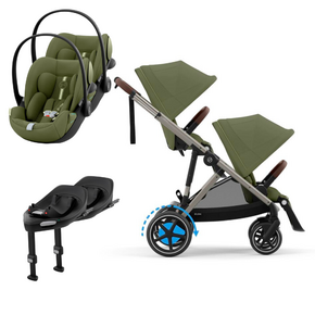 Pack E-Gazelle S + Assento Extra Gazelle S + Cloud G3 (x2) + Base G3 (x2)