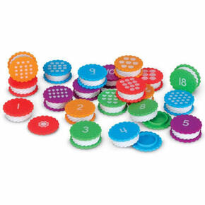 Mini doces com números