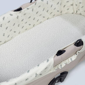 Forra para alcofa elástica + lençol de baixo - Mimosa