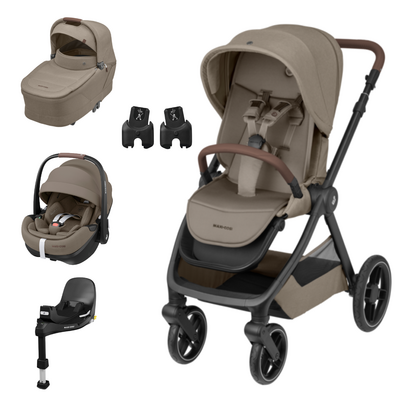 Pack Oxford+ (carrinho+alcofa) + Pebble 360 Pro² + Adaptadores = Oferta FamilyFix 360 Pro 