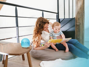 Luz de presença pequeno universo