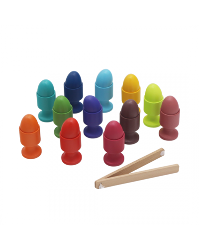 Copos de Madeira e Ovos