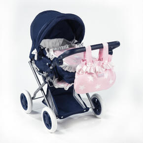 Carrycot And Chassis Navy Small Carlota