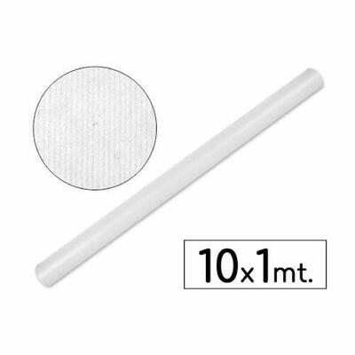 Rolo de Papel Kraft 10x1m Branco