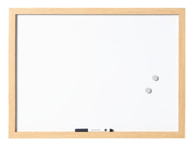 Quadro branco magnético ótimo - Carvalho