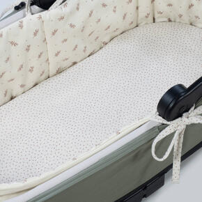 Forra para alcofa com varetas + lençol de baixo - Mimosa 