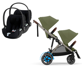Pack e-Gazelle S + Assento Extra Gazelle S + Cloud T i-Size (2x)
