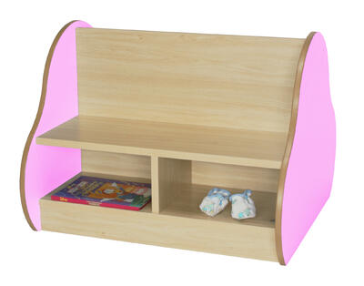 Banco Biblioteca Duplo  - 4 Crianças