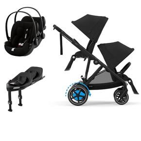 Pack e-Gazelle S + Segundo Assento Gazelle S + Cloud G i-Size(x2) + Base G (x2)