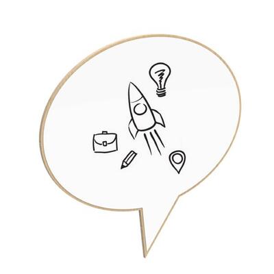 Quadro de escrita Sign P Note