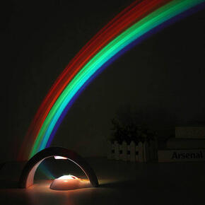 Projetor de luz arco-íris