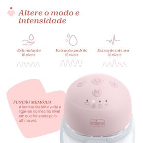 Bomba tira leite dupla portátil 