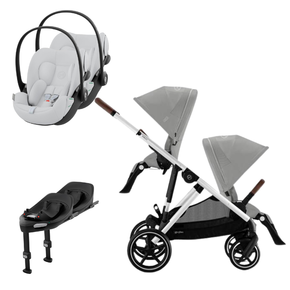 Pack Gazelle S + Assento Extra Gazelle S + Cloud G i-Size (x2) + Base G (x2) 