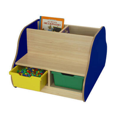 Banco estante duplo de 4 lugares